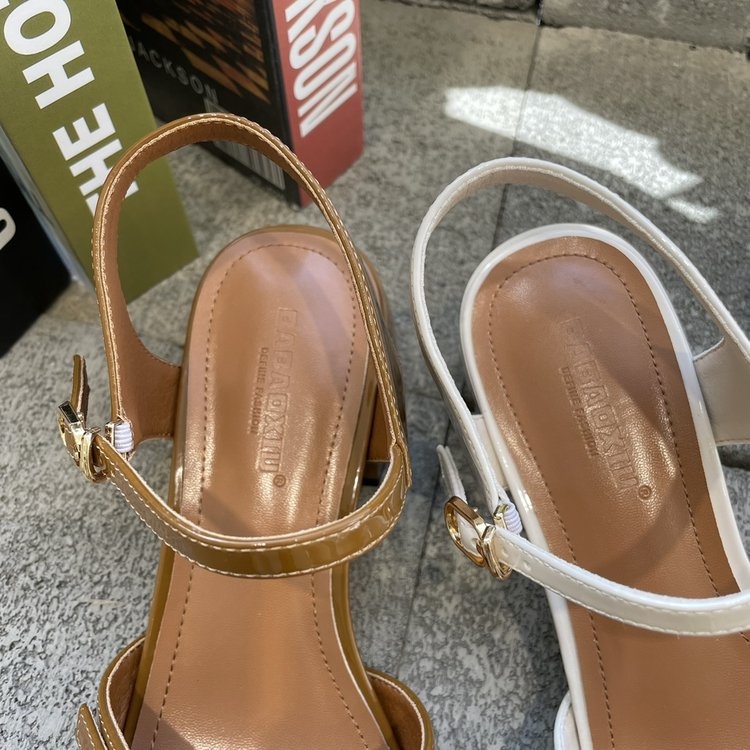 Giày Cao Gót Sandal Nữ Màu Trơn Thời Trang