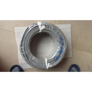 Dây điện cáp dẹt bọc 3x1,5 ly lõi cứng 1 sợi đồng 100%