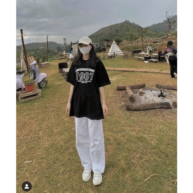 Sét áo 1901 +quần kaki trắng TT11