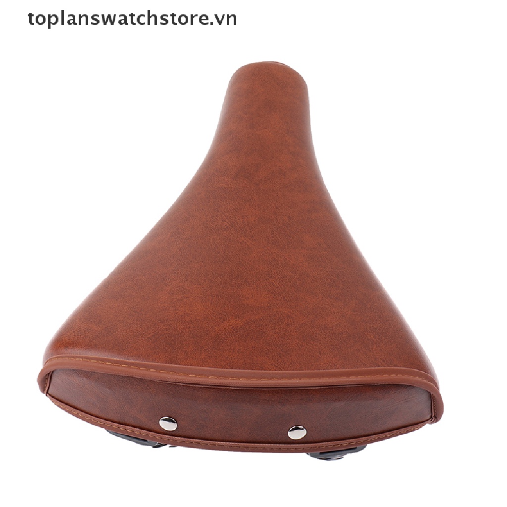 Yên Xe Đạp Bằng Da PU Thoải Mái Phong Cách Retro Vintage