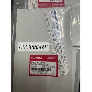 Tem dán hộp xích wave honda