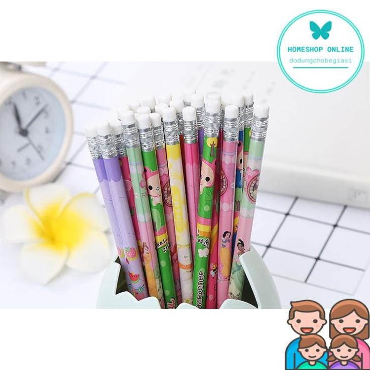 Combo Bút chì HB nhiều hình dễ thương (Sỉ - Lẻ) dodungchobegiasi