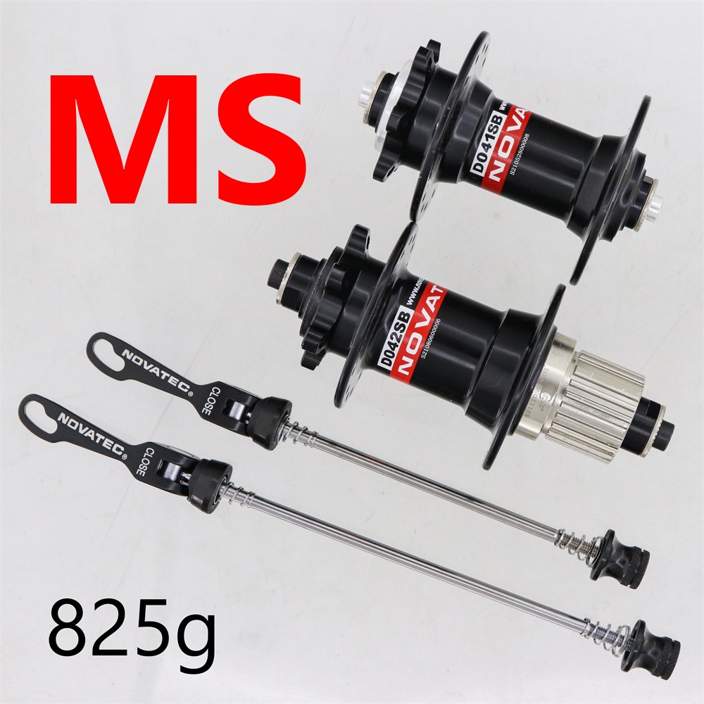 Trục Bánh Xe Đạp Trước/Sau 32 Lỗ 12 Tốc Độ Novatec D041SB D042SB MTB
