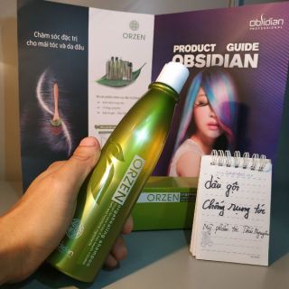 Dầu gội chống rụng tóc OrZen chính hãng obsidian Hàn Quốc