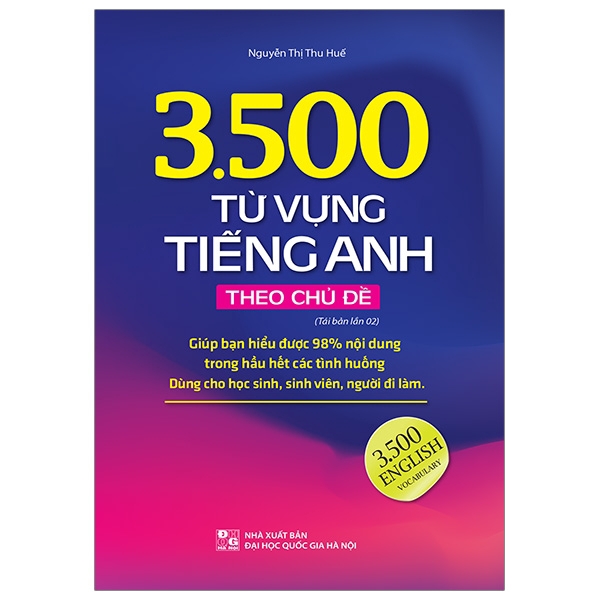 Sách - 3500 Từ Vựng Tiếng Anh Theo Chủ Đề (Tái Bản 2019)