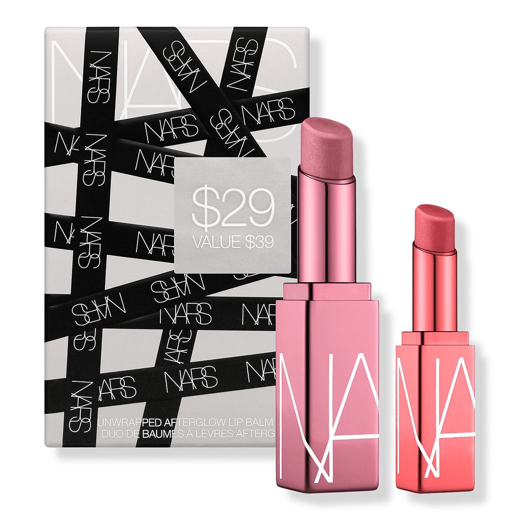 Nars - Set Son Dưỡng Nars Unwrapped Afterglow Lip Balm Duo