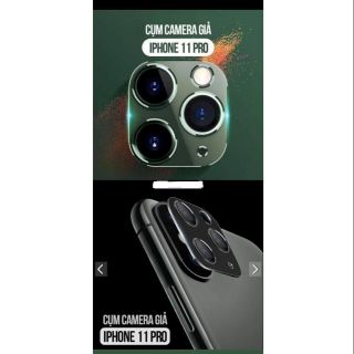 Cụm camera giả iphone 11 cho iphone X / XS / XS MAX