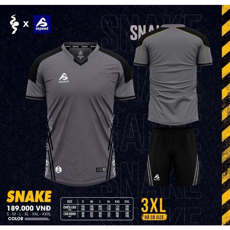 BỘ QUẦN ÁO BÓNG ĐÁ KLG ASPEED - SNAKE