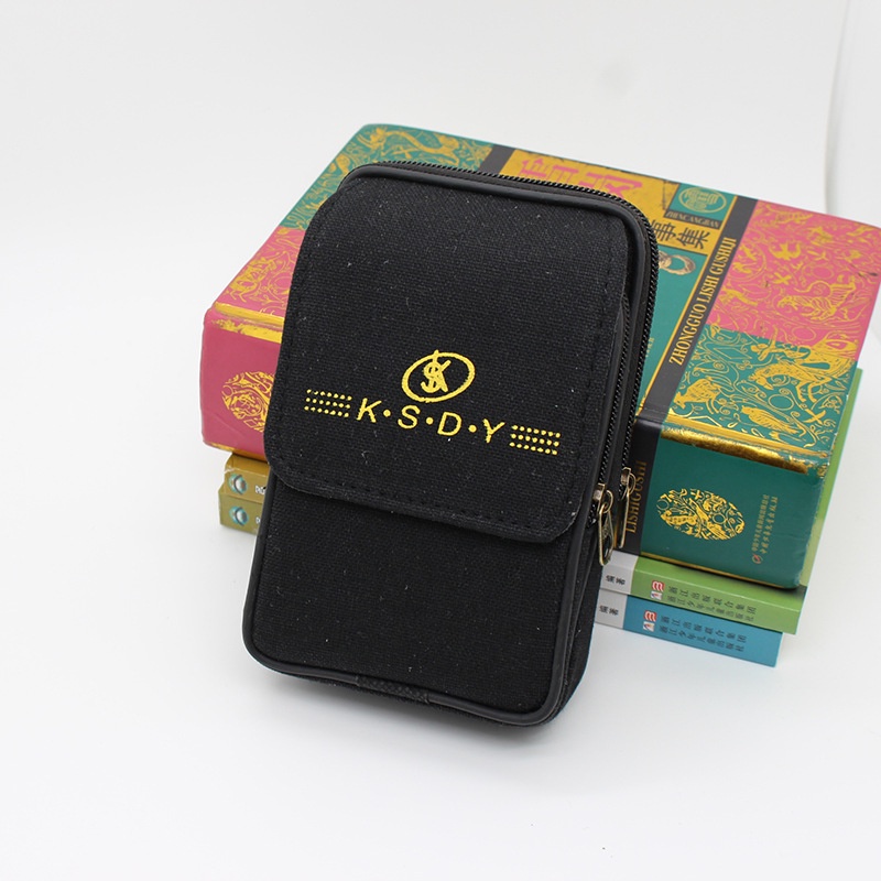 Túi Đeo Hông Đựng Điện Thoại Bằng Vải Canvas Tiện Dụng