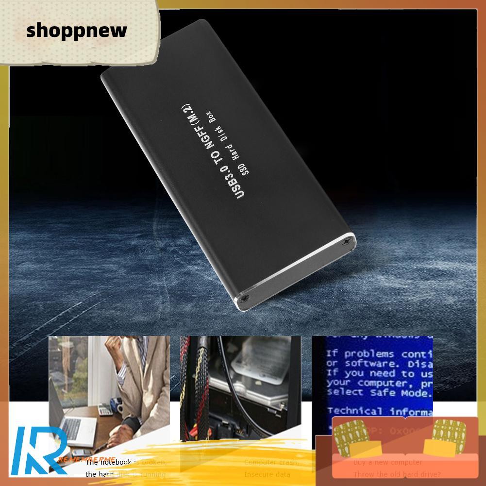 Hộp Đựng Ổ Cứng Ssd Chuyển Đổi M.2 B-Key Sang Usb 3.0 | BigBuy360 - bigbuy360.vn