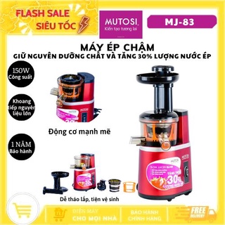Máy ép chậm mutosi mj-83 - hàng chính hãng