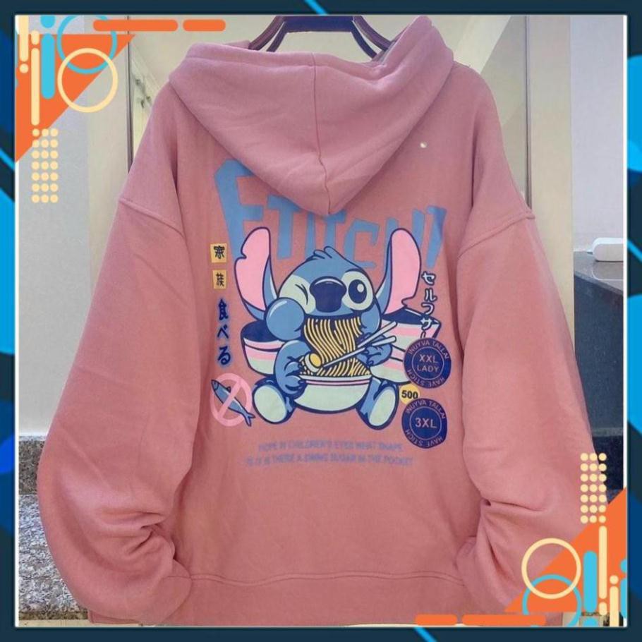 [Form bao Sang] Áo Khoác Nỉ  Hoodie STITCH FTITCH form rộng unisex Siêu Chất AG | BigBuy360 - bigbuy360.vn