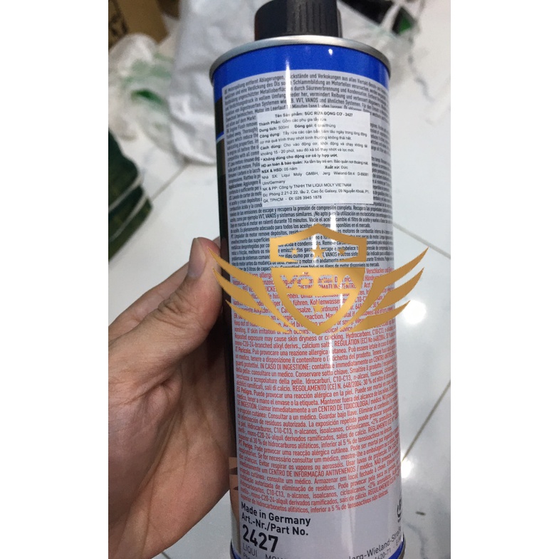 Súc rửa động cơ xúc nhớt Liqui Moly 2427 500ml