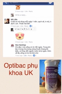 Men optibac tím phụ khoa