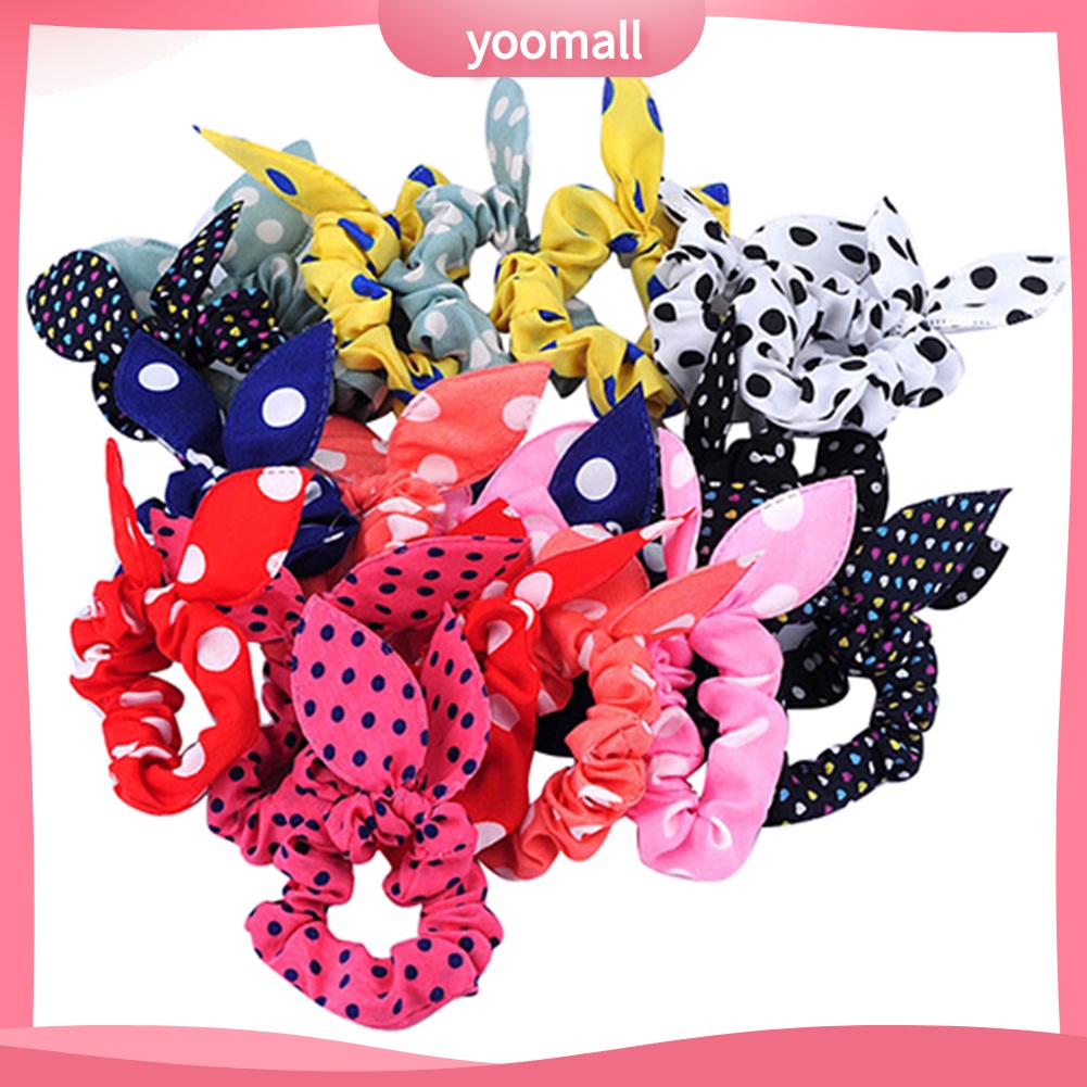 Dây cột tóc có chi tiết tai thỏ xinh xắn cho nữ