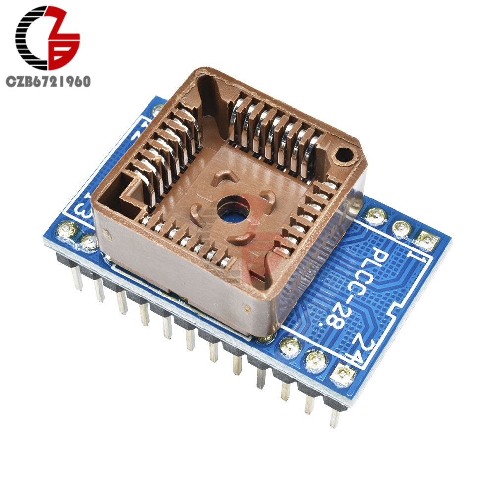 PLCC20 to DIP20 PLCC28 to DIP24 PLCC40 to DIP44 EZ Programmer Adapter Socket IC Test Socket Universal Converter | BigBuy360 - bigbuy360.vn