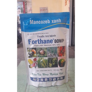 Thuốc trừ bệnh Forthane 80WP 1kg *Mancozeb xanh*