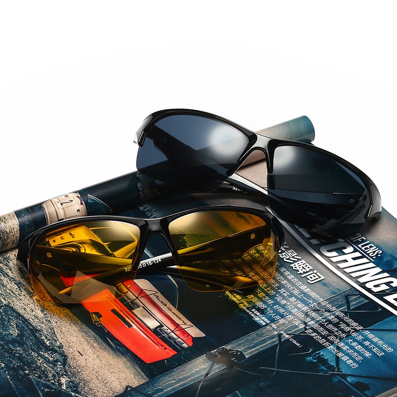 Kính Mát Thể Thao Hỗ Trợ Tầm Nhìn Ban Đêm Thời Trang Unisex