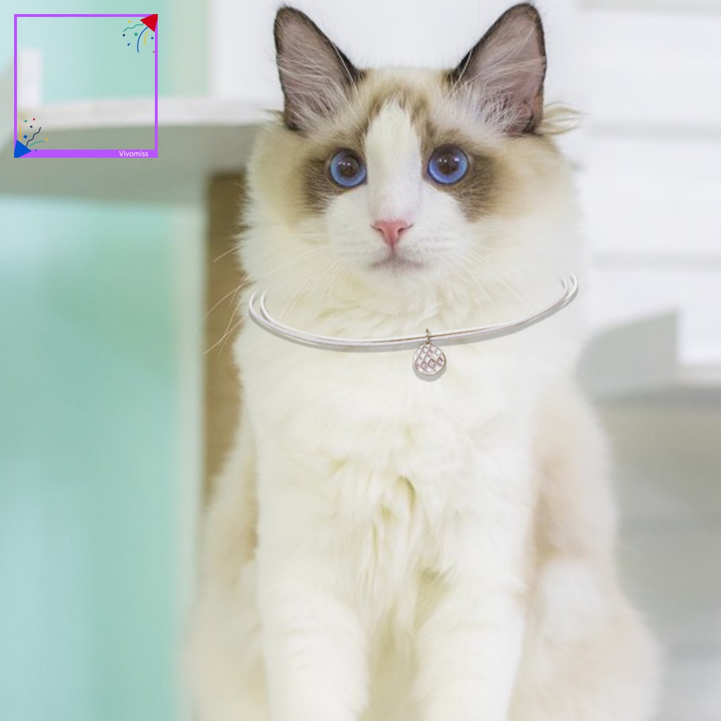 [VM] Vòng Cổ Tròn Quyến Rũ Sang Trọng Cho Thú Cưng