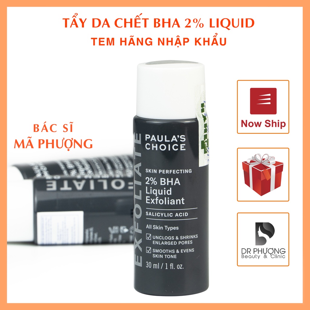 BHA 2% LIQUID Tẩy da chết hoá học Paulachoice