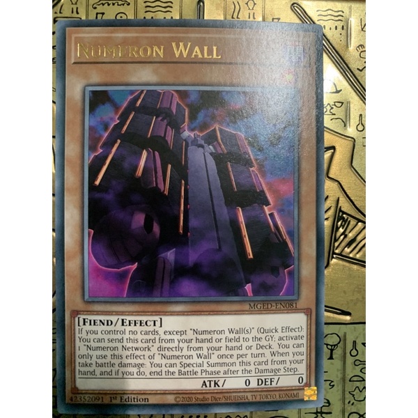 bài yugioh: numeron wall