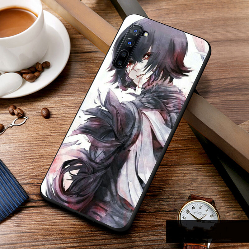 Ốp Lưng Silicone In Hình Tokyo Ghoul Cho Oppo A3S A5S A1K A5 A7 A9 A37 A39 A57 A59 A77 A83 F11 Pro T129