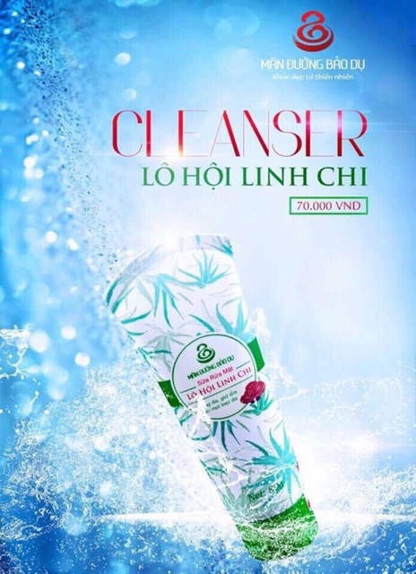 Sữa rửa mặt linh chi lô hội - ngăn ngừa mụn hiệu quả