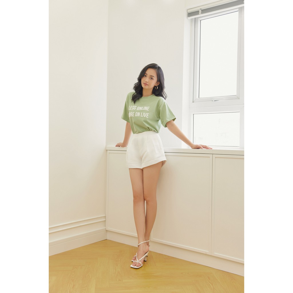 Quần Short Nữ Lưng Cao 4 Màu EDINI - S137 - S140 | BigBuy360 - bigbuy360.vn