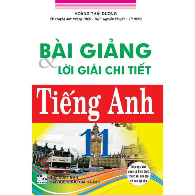 Sách - Bài giảng và lời giải chi tiết Tiếng anh 11