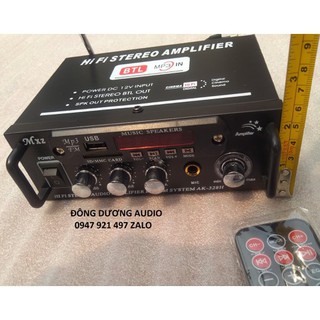 Amply karaoke mini Mxz AK-328H