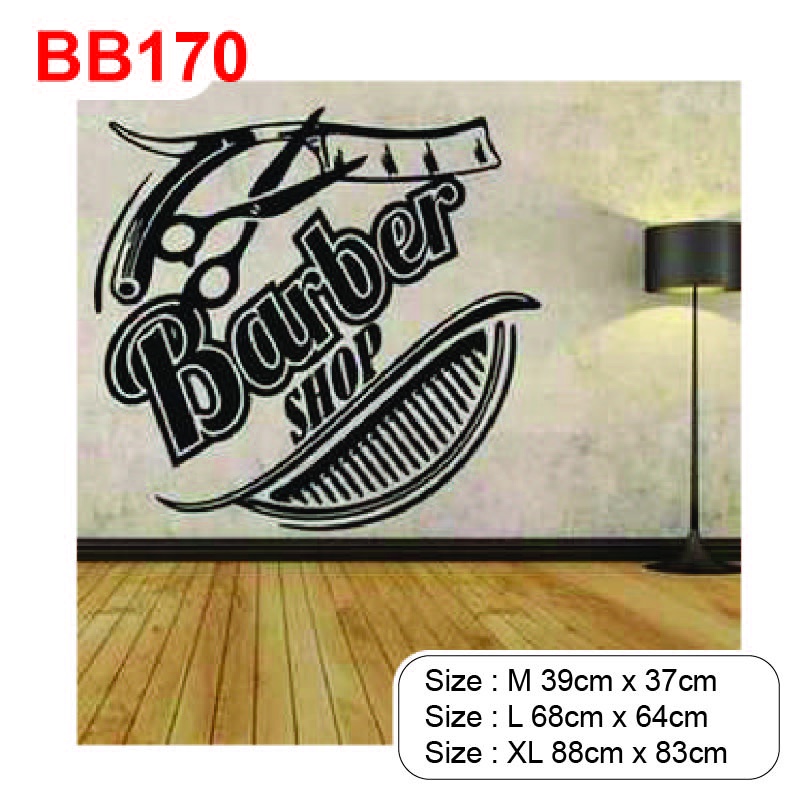 Decal trang trí cửa tiệm Barber, Spa, tạo điểm nhấn thu hút khách hàng P13