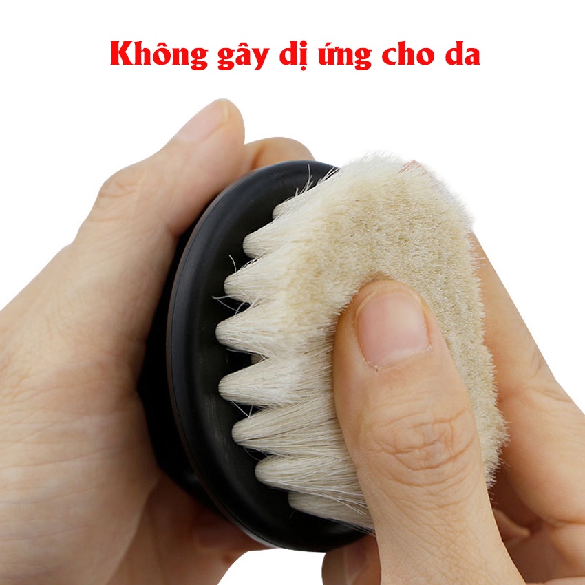 Chổi phủi tóc Barber chuyên fade thiết kế dạng nhẫn đẹp, nhỏ gọn tiện dụng dành cho thợ tóc