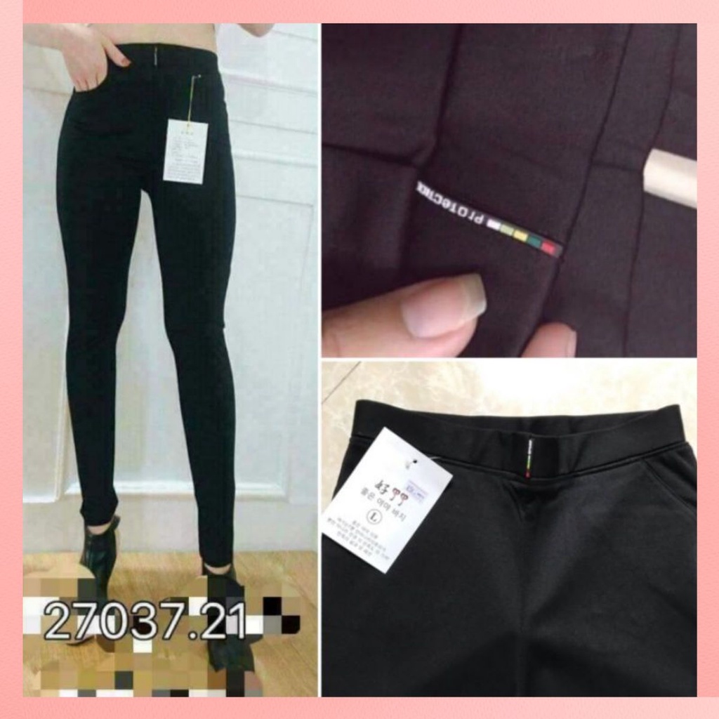 Quần Legging Cạp Cao Tôn Dáng Chất Vải Umi Hàn Cao Cấp Đanh Mịn Mát Co Giãn 4C Không Nhăn Không Xù Không Cắn Chỉ 456