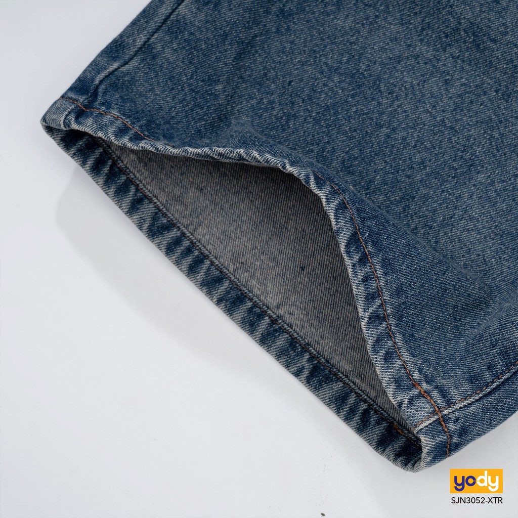 Quần Short jean nữ YODY lửng rộng Co Giãn SJN3052