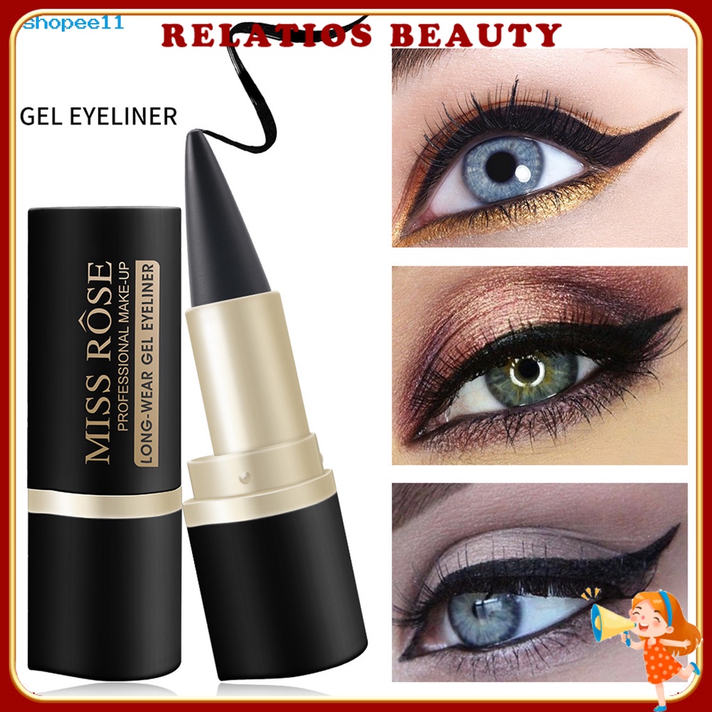 Kem kẻ mắt hiệu ứng 3D không phai màu sắc tố cao dành cho nữ
