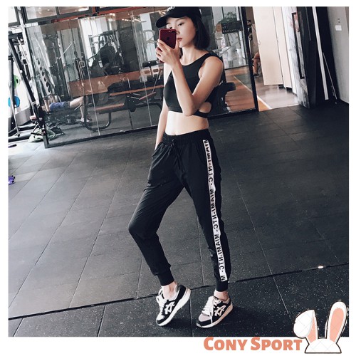Quần dài Baggy có túi thể thao nữ Mami (Đồ Tập Gym,Yoga) II NAM CONY SPORT