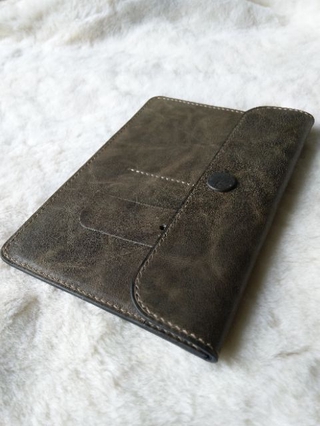 Ví da handmade đựng giấy tờ ô tô