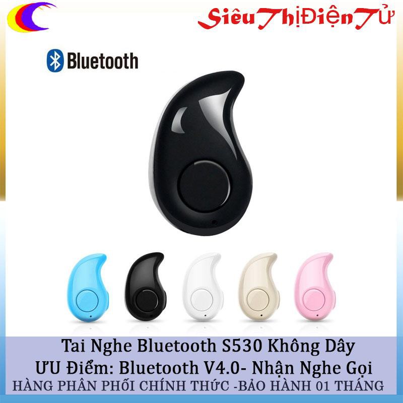 [ GIÁ HUỶ DIỆT] Tai nghe BLUETOOTH S530 mini hạt đậu Chính Hãng Sam Sung Âm Thanh Sống Động Khả Năng Chống Ồn Êm Dịu