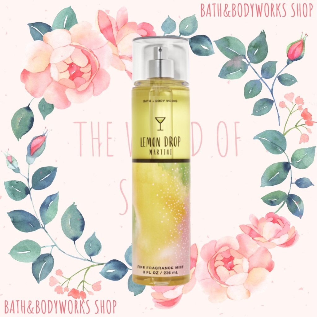 BODY MIST Xịt thơm toàn thân LEMON DROP BBW
