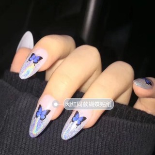 Sticker nails - hình dán móng 3D bướm