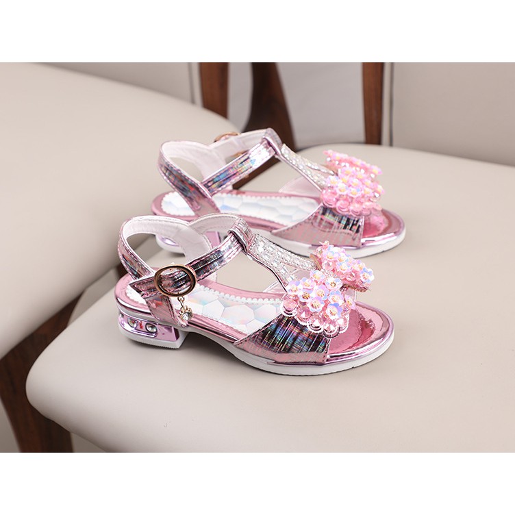 sandal công chúa bé gái size 26-36 sắc nét nổi bật