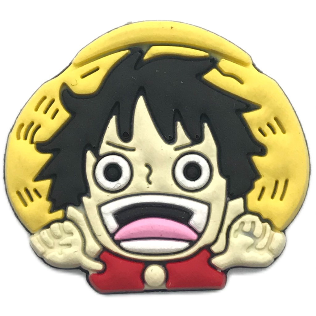 Set 15 Phụ Kiện Trang Trí Giày Họa Tiết Hoạt Hình One Piece Dễ Thương