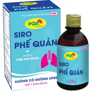 PQA PHẾ QUẢN : Dùng cho người bị viêm phế quản