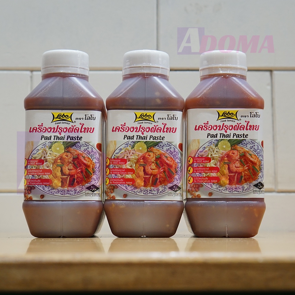 Sốt Pad Thai Lobo hủ tiếu xào Thái can lớn 960ml ซอสผัดไทย