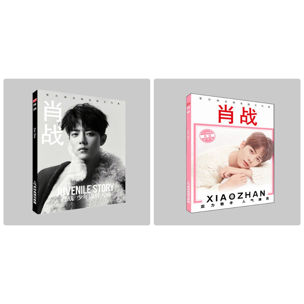 Photobook Tiêu Chiến A4 album ảnh tặng kèm poster tập ảnh quà tặng xinh xắn