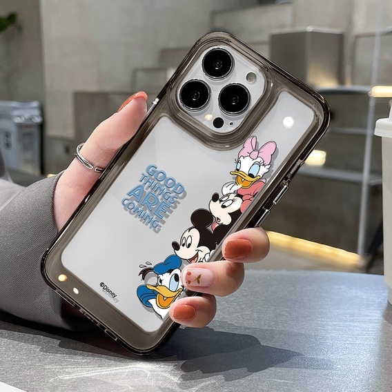 Ốp Điện Thoại TPU Dẻo Trong Suốt Họa Tiết Hoạt Hình Dễ Thương Cho IPhone 14 13 12 Pro Max 11 XS XR X 8 7 6S Plus