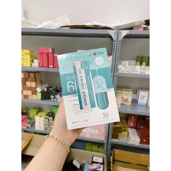 Viên Uống Glutathione 600 DrLacir Dr lacir, Viên Uống Trắng Da Ngừa Nám Glutathione Dr.lacir Hộp 30 viên