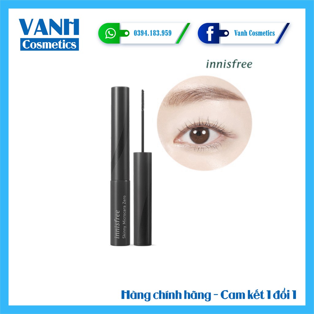 Mascara innisfree skinny waterproof - Vanh Cosmetics