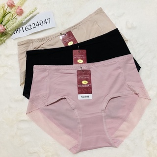 Set 5 Quần lót nữ Thịnh phát cotton lưng cao, quần chíp nữ cao cấp