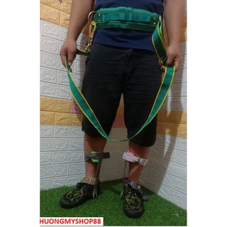 COMBO (GUỐC TRÈO CÂY 2 ĐINH + ĐAI AN TOÀN) _ DỤNG CỤ HỖ TRỢ TRÈO CÂY